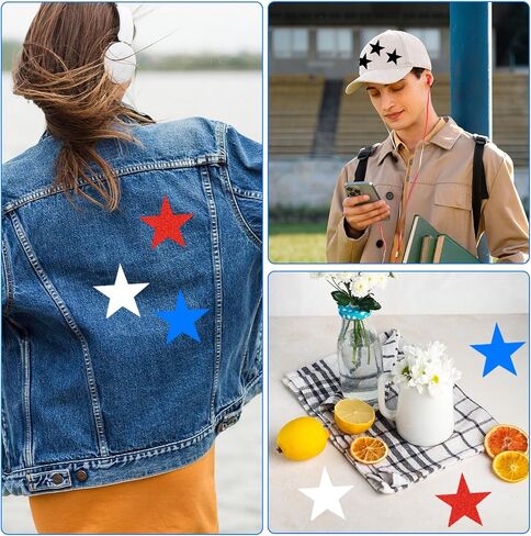 Giantree Star Stencil, 8Pcs Reusable Plastic Star Template for Drawing, Painting & Spraying on Wall, Wood, Fabric & More in Saudi Arabia