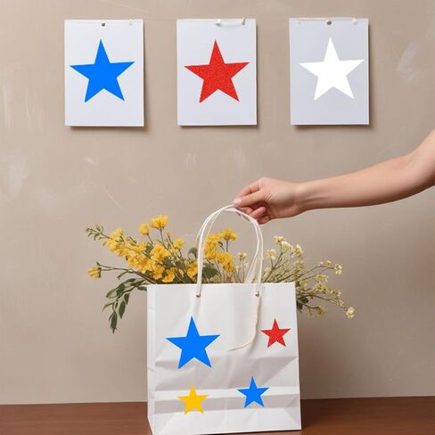 Giantree Star Stencil, 8Pcs Reusable Plastic Star Template for Drawing, Painting & Spraying on Wall, Wood, Fabric & More in Saudi Arabia