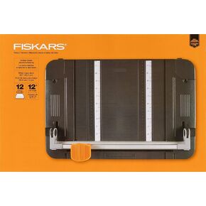 Fiskars 12 Inch Original Craft Rotary Paper Trimmer (95807097J),Gray
