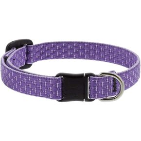 طوق القط المنفصل بواسطة مجموعة Lupine Eco Collection 1/2 "Lilac الواسعة يضبط 8-12"