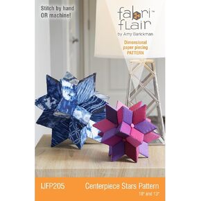 Fabriflair Centerpiece Stars Sewing Pattern