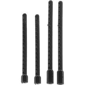 أنجوانج RC جسم السيارة بعد حوامل ، 4pcs جسم بلاستيكي بعد حوامل 1:10 ل Hsp 94123 94122 نموذج RC استبدال السيارة الأسود