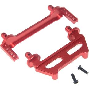 Body Post Compatible with Hyper GO H16BM H16GT H16DR MJX 1/16 H16 F/R Body Pillars Parts 16208 16209 16210 RC Truck Car Front Rear Aluminum Alloy Upgrade Replace(Silver) in Saudi Arabia