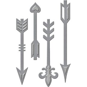 spellbinders s1-014 يموت d-lites السهام المزخرفة المحفورة/رقاقة وفاة رقيقة