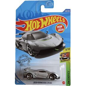 Hot Wheels 2020 Koenigsegg Jesko Silver 1:64 Scale Die-Cast Car Model for Kids