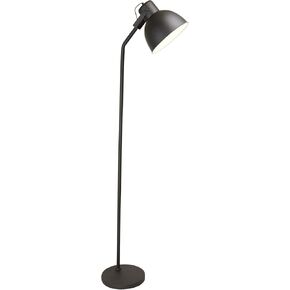 Newhouse Lighting NHFL-VE-BK Vesper Modern Floor Lamp with LED Bulb Included, Black