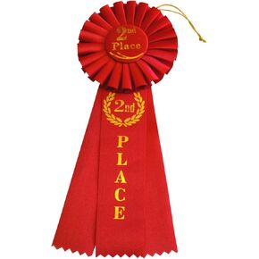 Hayes Specialties Corp. 2nd Place Rosette Ribbon