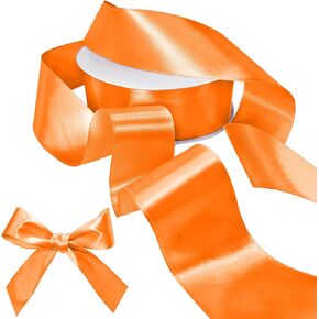 Biaungdo Light Purple Satin Ribbon 1-1/2 inch ، 60 ياردة شريط حريري للتغليف الهدايا ، نسيج البوليستر الحريري لحرف زفاف زهرة أقواس الحفلات صنع الديكور