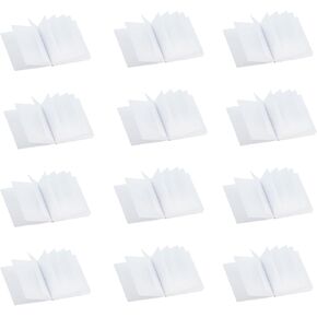 Dollhouse Miniatures Blank Books,1:12 Scale Mini Books Dollhouse Model,Mini Dollhouse Bookshelf Accessories,30Pcs