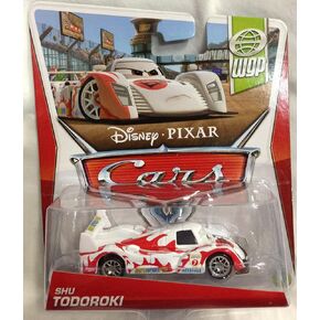 ديزني بيكسار سيارات 2013 WGP (سباق الجائزة الكبرى العالمي) Die-Cast Shu Todoroki #12/17 1:55 مقياس