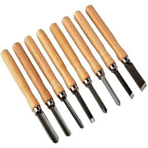 Treasure Gurus 8 Pc Wood Chisels Carving Tools Set