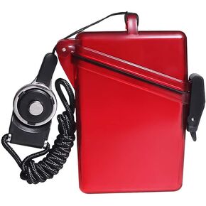 Sport Waterproof ID Card Badge Holder Case with Lanyard Cover Multiple Credit Cards, Registration, ins Card Heavy Duty Durable Locker,Dry Box