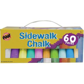 POOF Sidewalk Chalk (60-Pack) (EA)