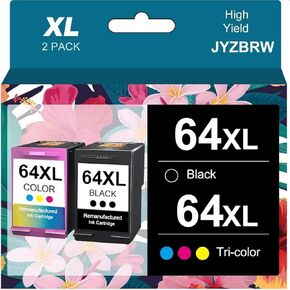 Printer Ink 61 61XL HP61 Ink Cartridges for HP Printers for HP Ink 61 for HP 61 Ink Cartridge Combo Pack Fit for Envy 4500 5530 4501 4502 DeskJet 1000 1010 1050 1510 2050 2510 2540 OfficeJet 2620 4630