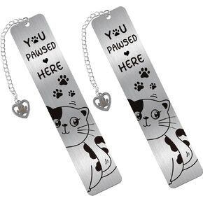Dragon Bookmark Gift for Men Boys: 2 Pcs Cool Book Page Markers, Dragon Metal Book Mark Clips for Reading, Gifts for Kids Girls Adults Office School Supplies with Gift Box