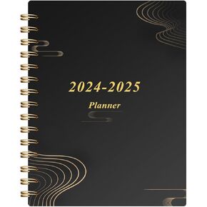 مخطط أكاديمي شهري أسبوعي 2024-2025- مخطط أسبوعي يناير 2024- ديسمبر 2024 ، 12 شهرًا 6‘x8.3 "، مع غطاء مرن كثيف سميك ، ملزمة مزدوجة السلك ، للمدرسة ، المعلم ، الطالب ، المؤسسة ...