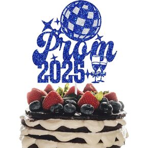 Prom 2025 Cake Topper ، 2025 Decoration Party Party Decoration ، Prom Night Decoration ، Class of 2025 Cake Decor