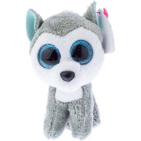Ty Beanie Boos - Slush -Clip the Husky