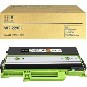 WT-229CL WT229CL Waste Toner Box Compatible for Brother HL-L3220CDW L3280CDW L3295CDW L3300CDW L8245CDW MFC-L3720CDW L3765CDW L3780CDW L8395CDW Printer 50000 Pages