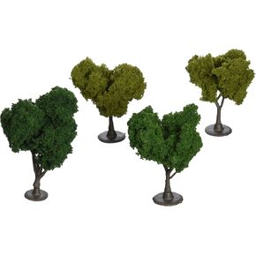Woodland Scenics SP4150 Deciduous Tree, 2-Inch- 3-Inch, 4/Pack