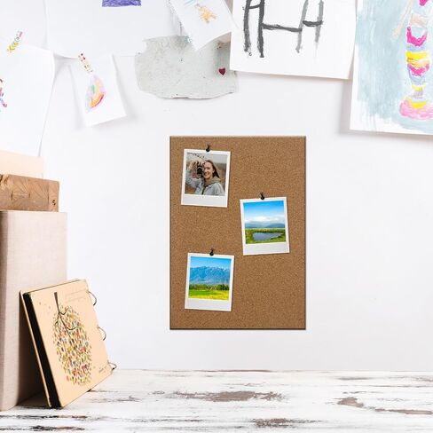 8 Pcs Cork Sheets Adhesive Cork Self-Adhesive Cork Sheets Cork Coasters Cork Tiles Sheets Cork Backing Sheets Mini Cork Board Wall Decoration Square Cork Backing for DIY Coasters Craft Accessories in Saudi Arabia