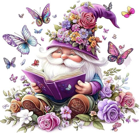 MEIYUDA Diamond Painting Kits for Adults, DIY Cartoon Cow and Sunflower Full Drill Diamond Art, Cartoon Cute Cow Full Diamond Art Painting Kit for Present Home Wall Decor 12x12 Inch in Kuwait