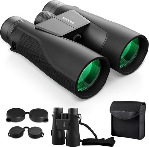 15x56 HD Binocuars for Adults Bird Watching: Deesoo High Powered Binoculars for Hunting - Easy Focus Binoculars with Clear Vision for Hiking Travel Cruise Trip Concert in Saudi Arabia