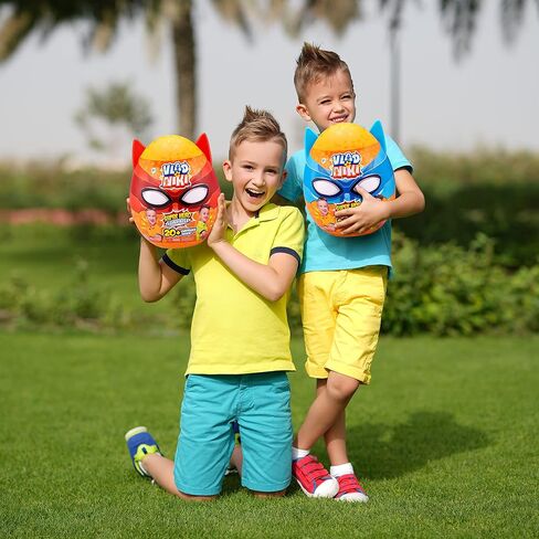 Zuru Vlad & Niki Superhero Prest Egg Dino Attack مع 20+ مفاجأة ، أحمر in Saudi Arabia
