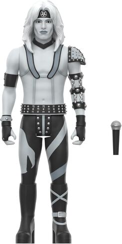Super7 Motley Crue Reaction Figures Wave 02 - Nikki Sixx (Shout at The Devil - Black & White) Action Figure in Saudi Arabia