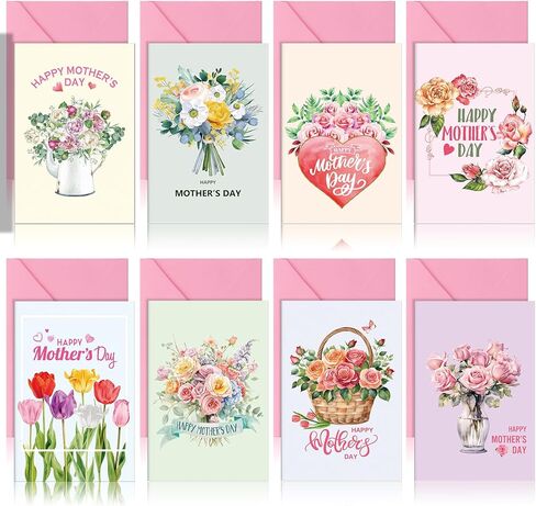 24 Sets St. Patrick's Day Cards Assorted Retro Blank Greeting Notes Cards with Envelopes and Stickers Retro Lucky Shamrock Irish Elf Hat for School Classroom St. Patrick's Day Party Supply in Kuwait