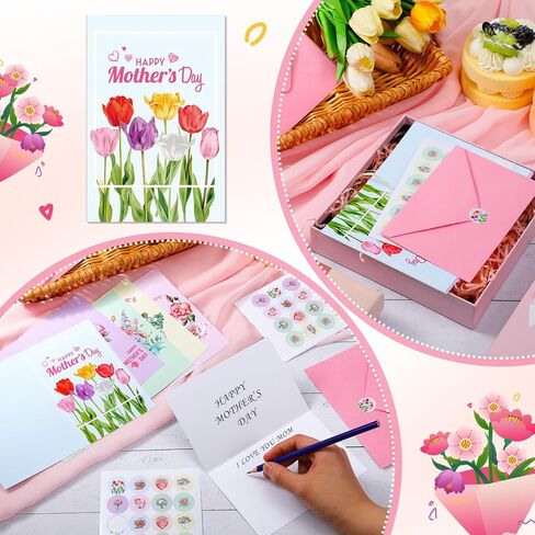 24 Sets St. Patrick's Day Cards Assorted Retro Blank Greeting Notes Cards with Envelopes and Stickers Retro Lucky Shamrock Irish Elf Hat for School Classroom St. Patrick's Day Party Supply in Kuwait