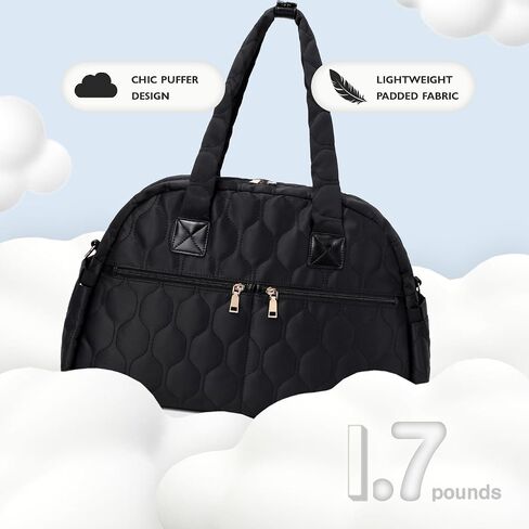 Diaper Bag Tote, 12 Pockets, Insulated & Waterproof Pockets, Black in Saudi Arabia