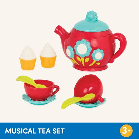 Battat- Play Circle- Singing Teapot – Toy Food – Pretend Play- Kitchen Set – 3 years + in Saudi Arabia