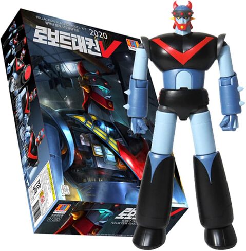 Robot Taekwon V Full Action 20cm Plastic Model Kit, Taekwon V for Room Decor Christmas Limited Edition, Animation Color Onhobby, Model1/280 in Saudi Arabia
