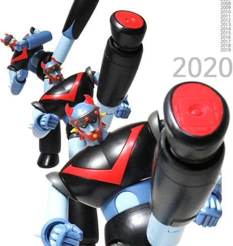 Robot Taekwon V Full Action 20cm Plastic Model Kit, Taekwon V for Room Decor Christmas Limited Edition, Animation Color Onhobby, Model1/280 in Saudi Arabia