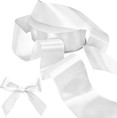 Biaungdo Light Purple Satin Ribbon 1-1/2 Inch, 60 Yards Silk Ribbon for Gift Wrapping, Silky Polyester Fabric for Crafts Wedding Flower Bouquet Party Bows Making Decoration in Saudi Arabia