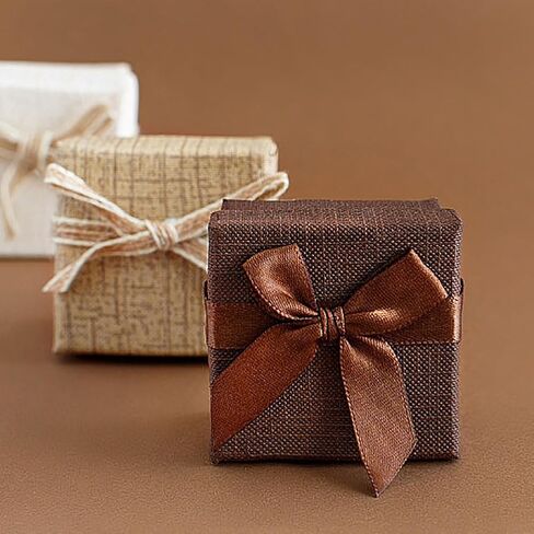 YEQIN Double Face Brown Satin Ribbon Satin 1/2 inch x Continuous 50 Metres Polyester Ribbon for Gift Wrapping Weddings Party Hair Bow Decorations Bows Bouquet Floral Arrangement and More in Saudi Arabia
