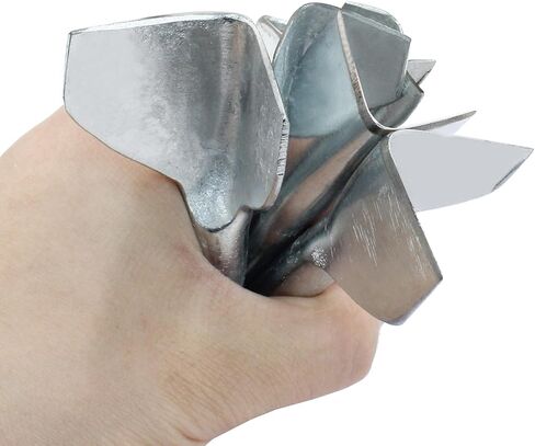 7 Pcs Leather Strap Cutter, V Shaped Cutter Belt End Punch Metal Cutter, Heavy Duty Leather Punch Leathercraft Cutter for DIY Wallet Bag Handwork (10-40mm) in Saudi Arabia
