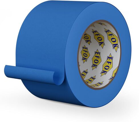 Blue Painters Tape 3 Inch Wide Bulk - Paint Tape 3 Inches x 55 Yards Painter's Tape Blue Masking Tape for Walls Painting Packing Automotive Home in Kuwait