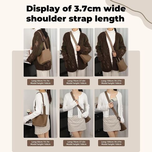 XYJG TC Leather Strap for Hermes Picotin/Lindy/Evelyne bag, Multi length Handmade Cowhide Crossbody Purse Strap for Handbag【27.6inch long, 1.5inch wide, Black (Gold Studs)】 in Kuwait