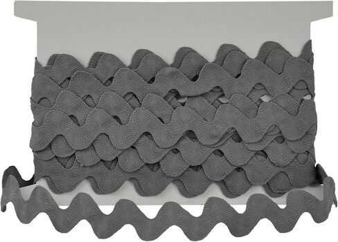 Rick Rack Trim (10 Yard Roll) | BRC-20mm-25 Olive in Saudi Arabia