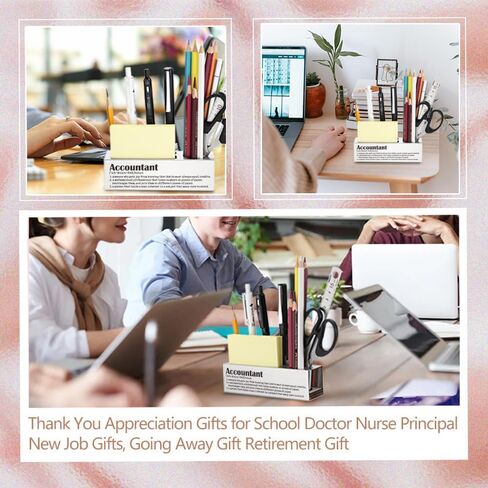 Social Worker Gifts for Women, Social Worker Week Gifts, Thank You Gifts for Social Worker, School Social Worker Gifts, Modern Stainless Steel Pen pencil Holder for Desk YCP3 in Kuwait