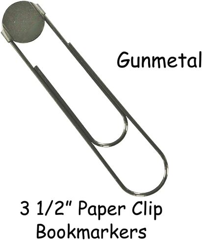 Bookmarker Paperclips with Pad - Pick Color (Qty 10, Silver) in Saudi Arabia