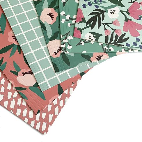 Cute File Folders, Set of 24 3-Tab Letter Size Decorative File Folders Boho Manilla 8.5 x 11 – Pretty Designer Home Office School Supplies (Enchantment) in Kuwait