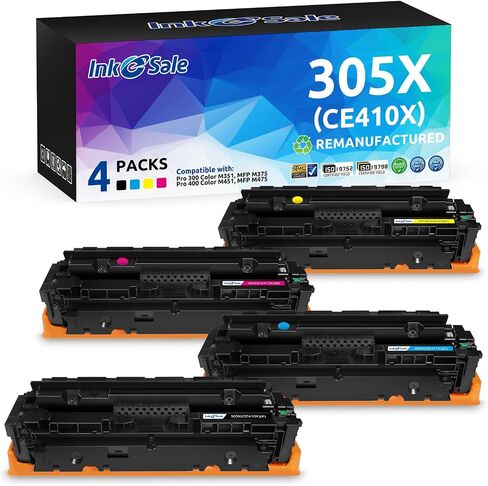 INK E-SALE Compatible Toner Cartridge Replacement for Canon 045H CRG 045 H High Yield K C M Y Color Toner Ink Set for Canon ImageClass MF634Cdw MF633Cdw MF632Cdw MF635Cx LBP612Cdw LBP613Cdw Printer in Saudi Arabia