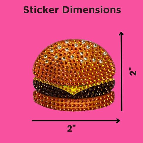 StickerBeans® "مجموعة الروح الأصلية للحجر الراين" - 2 "× 2" ، 4 عبوات) - الظهارة البراقة ، الظهر - جمع ، تجارة ، هدية - كمبيوتر محمول تزيين ، الهاتف ، زجاجة الماء - الأطفال المراهقين البالغين in Kuwait