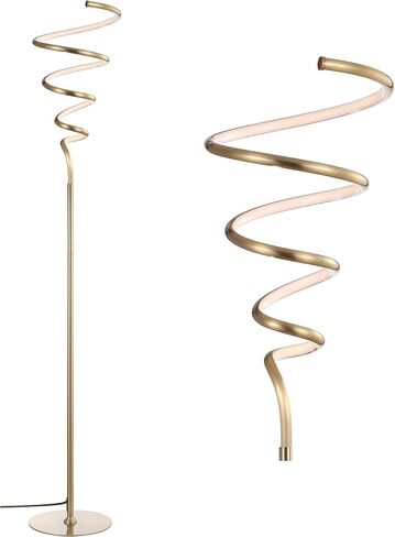 Jonathan y jyl7027b خربشة 60.5 "المعادن الحديثة المعدنية المتكاملة المصباح LED LED معاصر ، الحد الأدنى ، الحديث ، glam لغرف النوم ، غرفة المعيشة ، المكتب ، القراءة ، الذهب in Saudi Arabia