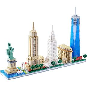 YaJie Big Ben Architecture Model Building Block Sets (6473PCS) - World Famous Architectural Model Toys Present for Kid Age of 14+ and Adult