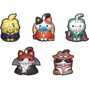 Megahouse - One Piece - Nyan Piece Nyan! Rubber Clip Complete Set, Mega Cat Project Collectible Figure