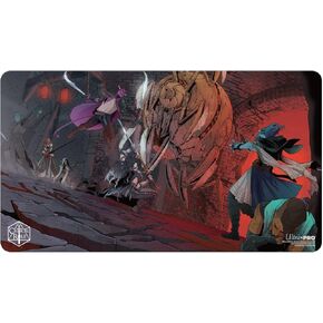 Ultra Pro - دور حاسم Mighty Nein Card Playmat - حماية البطاقات الخاصة بك أثناء اللعب من Scuffs & Scrownes ، مثالية مثل لوحة الماوس الضخمة للألعاب والمكتب حصيرة